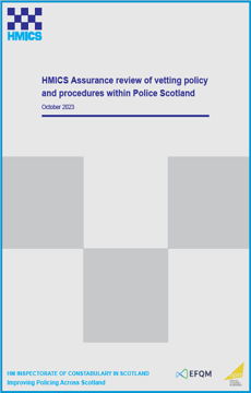 Link to Assurance review of vetting policy and procedures within Police Scotland