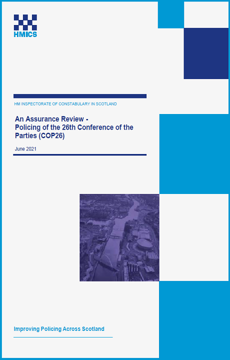 Link to An Assurance review - Policing of the 26th Conference of the Parties (COP26)