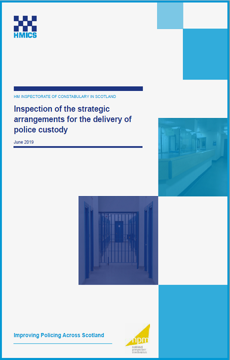 Link to Inspection of the strategic arrangements for the delivery of police custody