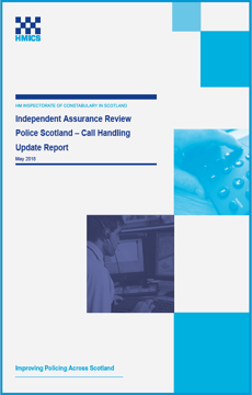 Link to Independent Assurance Review Police Scotland – Call Handling Update Report