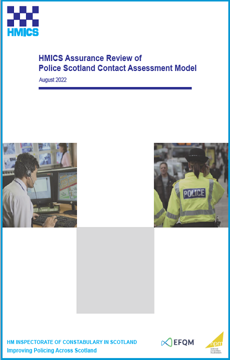 Link to Assurance Review of Police Scotland Contact Assessment Model