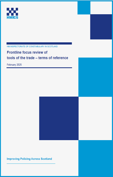 Link to Frontline focus review of tools of the trade – terms of reference