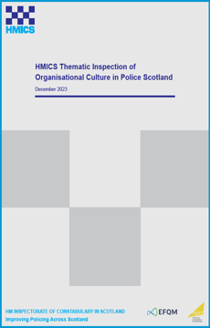 Link to Thematic Inspection of Organisational Culture in Police Scotland