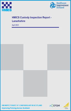 Link to Custody Inspection Report - Lanarkshire