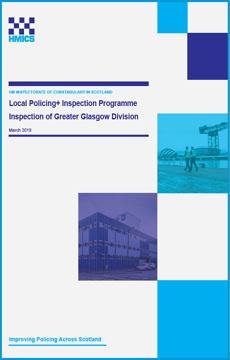 Link to Local Policing+ Inspection Programme - Inspection of Greater Glasgow Division